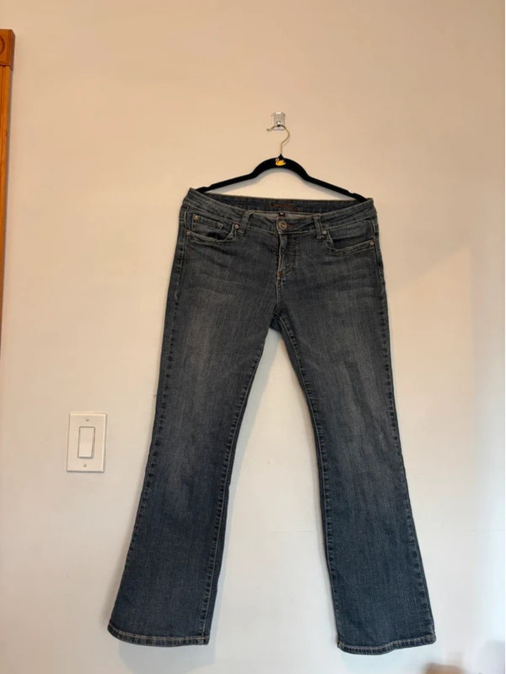 Common Genes Low rise bootcut jeans